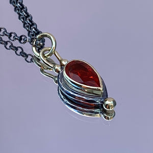 “Fire Within” - Fire Opal Pendant