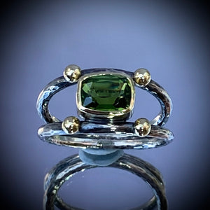 “Two Together” Ring (Tourmaline)
