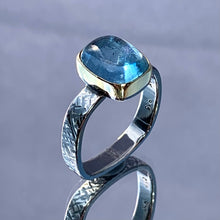 Load image into Gallery viewer, “Skylight Captured” - Aquamarine Ring
