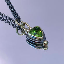 Load image into Gallery viewer, “Fern Finesse” - Peridot Pendant
