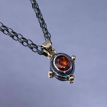 Load image into Gallery viewer, “Burning Desire” - Spessartite Garnet Pendant
