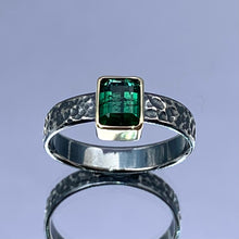 Load image into Gallery viewer, “Surreal Teal” - Indicolite Tourmaline Ring
