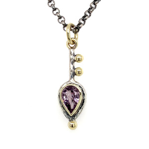 “Cupid’s Arrow” - Lavender Spinel Pendant