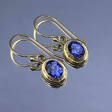 Load image into Gallery viewer, “Ocean Of Intuition” - Tanzanite Earrings
