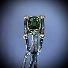 Load image into Gallery viewer, “Two Together” Ring (Tourmaline)
