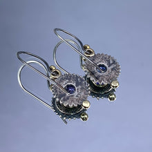 Load image into Gallery viewer, “Get Into Gear!” - Tanzanite Earrings
