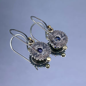 “Get Into Gear!” - Tanzanite Earrings