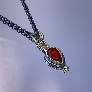 “Fire Within” - Fire Opal Pendant