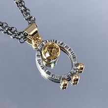 Load image into Gallery viewer, “Sparks Of Sunlight” - Golden Zircon Pendant
