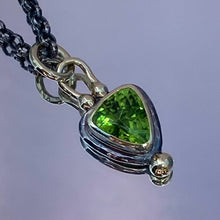 Load image into Gallery viewer, “Fern Finesse” - Peridot Pendant
