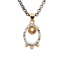 Load image into Gallery viewer, “Sparks Of Sunlight” - Golden Zircon Pendant
