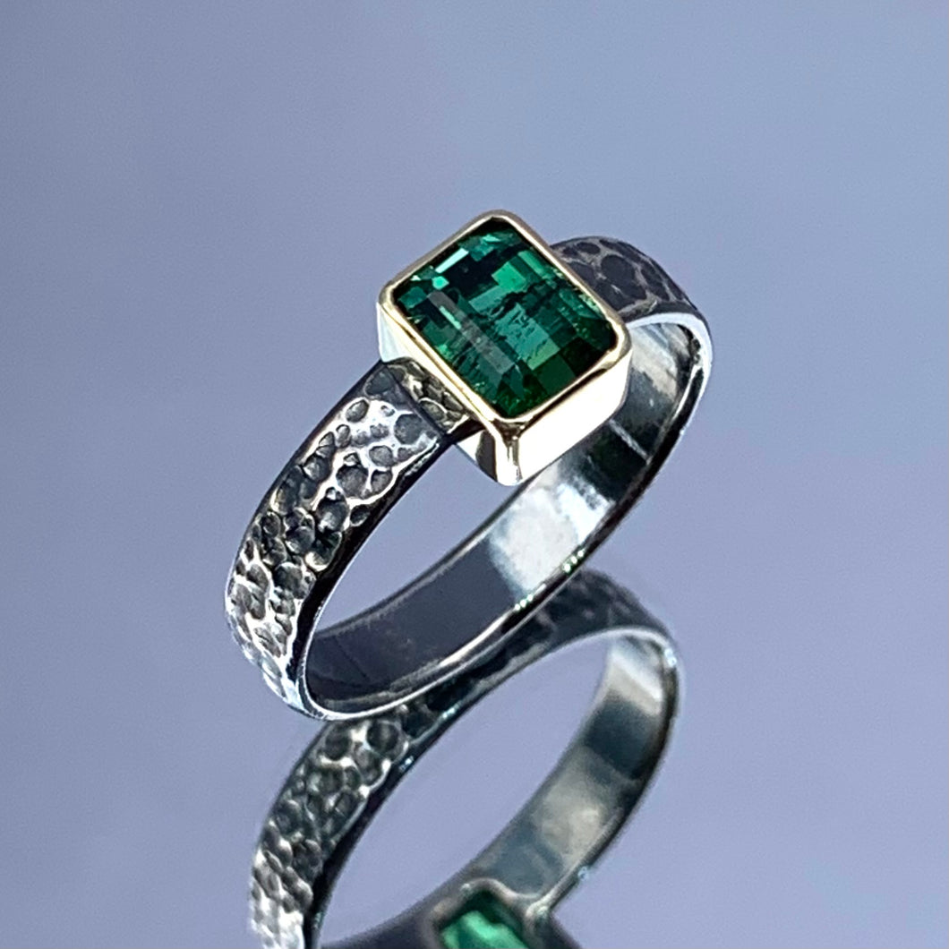 “Surreal Teal” - Indicolite Tourmaline Ring