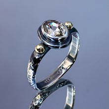 Load image into Gallery viewer, “Golden Glitter” - Champagne Zircon Ring
