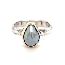 Load image into Gallery viewer, “Kwirky Keshi #1” - Fijian Keshi Pearl Ring
