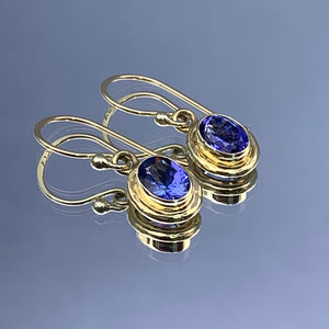 “Ocean Of Intuition” - Tanzanite Earrings