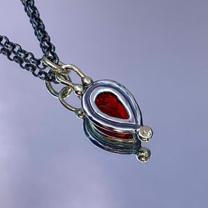 “Fire Within” - Fire Opal Pendant