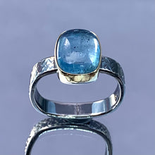 Load image into Gallery viewer, “Skylight Captured” - Aquamarine Ring
