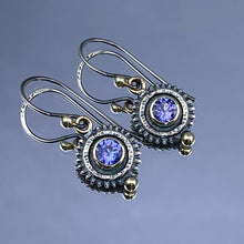 Load image into Gallery viewer, “Get Into Gear!” - Tanzanite Earrings
