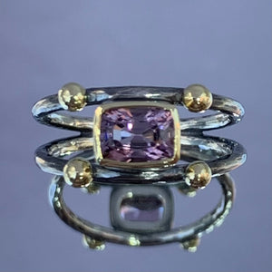 “Two Together” Ring (Spinel)