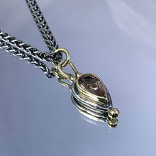 Load image into Gallery viewer, “Peachy Perfection” - Morganite Pendant
