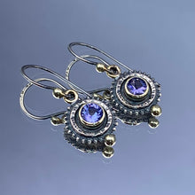 Load image into Gallery viewer, “Get Into Gear!” - Tanzanite Earrings
