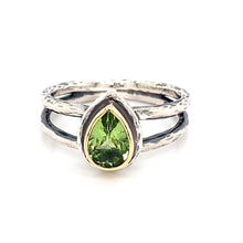 Load and play video in Gallery viewer, “Two-Gether” - Peridot Ring
