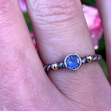 Load and play video in Gallery viewer, “Twist My Blues” - Tanzanite Ring
