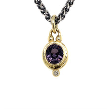 Load and play video in Gallery viewer, “Mystery” - Purple Spinel Pendant
