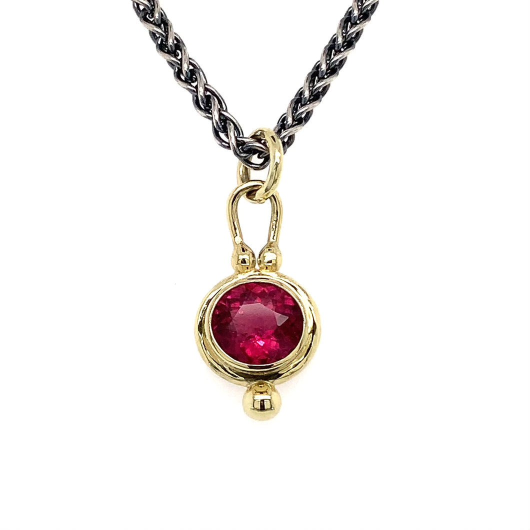 “Ravishing!” - Rubellite Tourmaline Pendant