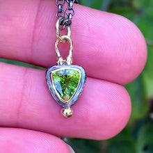 Load and play video in Gallery viewer, “Fern Finesse” - Peridot Pendant
